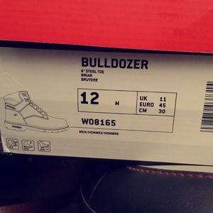Brand new Men's steel toe boots